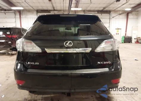 2010 Lexus Rx 350 из США, поврежденный, VIN 2T2BK1BAXAC002601